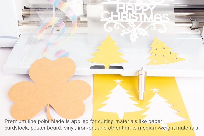 FAHUNG Premium Fine Point Blade for Maker 3/Maker/Venture/Explore 3/Explore Air 2/Air/One, Fine Point Blade Plus Housing Cuts Paper, Cardstock, Poster Board, Vinyl, Iron-on, etc - Image 3
